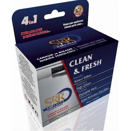 CLEAN FRESH Çamaşır ve Bulaşık Makine Temizleyici Toz 5 Li