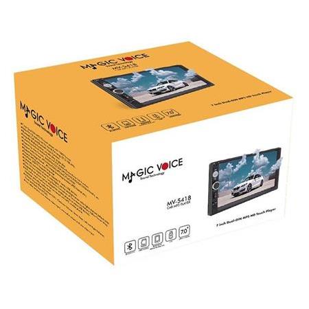 Magicvoice MV-5418 USB/SD/FM/AUX/Bluetooth 7'' Dokunmatik Mekaniksiz Oto Teyp