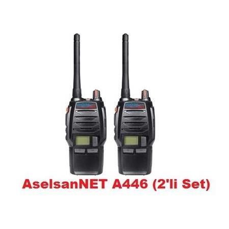 Aselsan A446 El Telsizi (PMR) Pil Ve Şarj Dahil ( 2 Adet