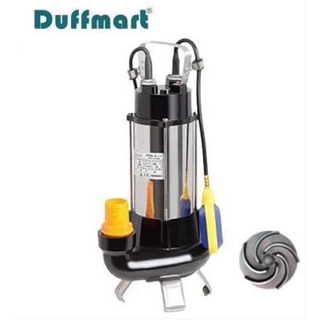 Duffmart V1100F-B Pis Su Foseptik Parçalayıcılı Açık Fanlı Dalgıç Pompa