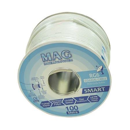 RG6/U4 MAG SMART ANTEN KABLOSU 64 TEL (100 METRE)