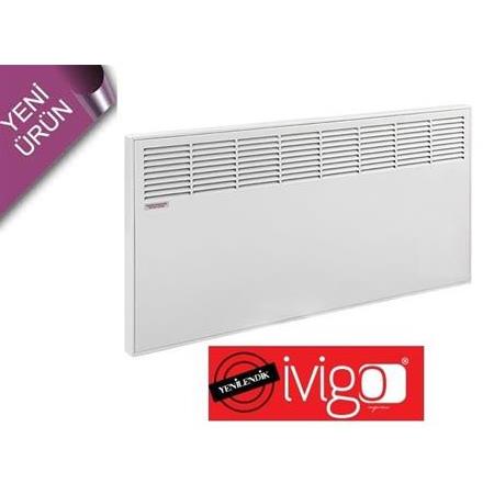 İVigo 1000 Watt Beyaz Manuel Elektrikli Konvektör Isıtıcı +Ayak
