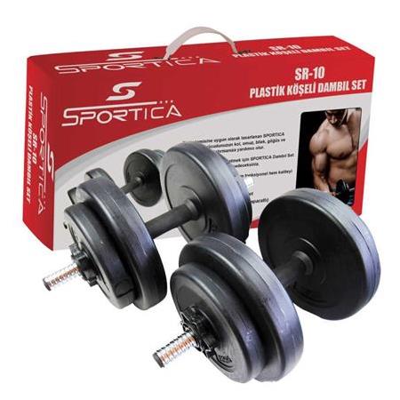 Sportica Sr10 Plastik Dambıl Seti 10,5Kg