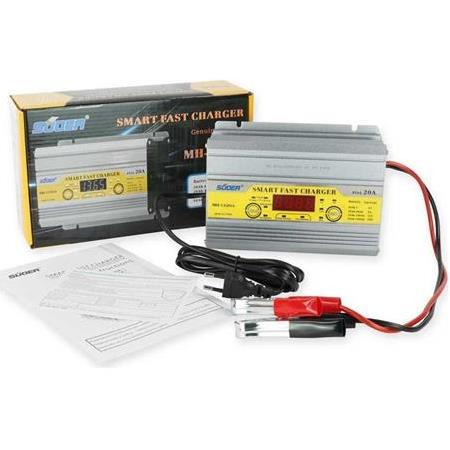 Suoer MH-1220A 12 Volt Max 20 Amper Akıllı Akü Şarj Cihazı