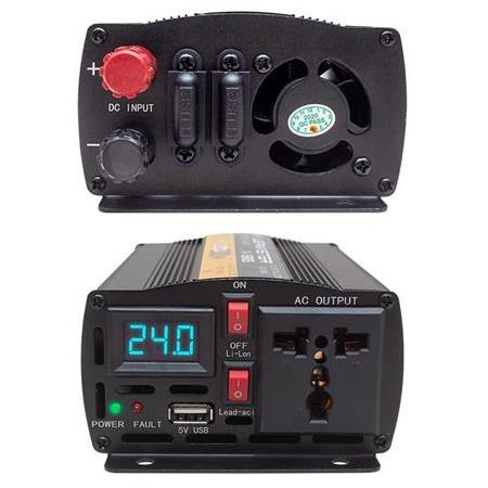 Powermaster 24-220V 24 Volt 600 Watt Modified Sinus İnverter PWR600-24