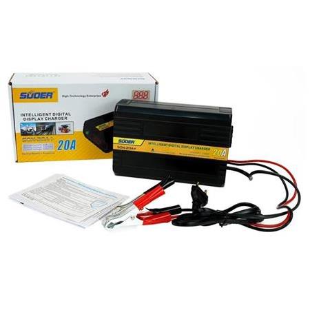 Suoer SON-20A+ 12 Volt 20 Amper Akıllı Akü Şarj Cihazı