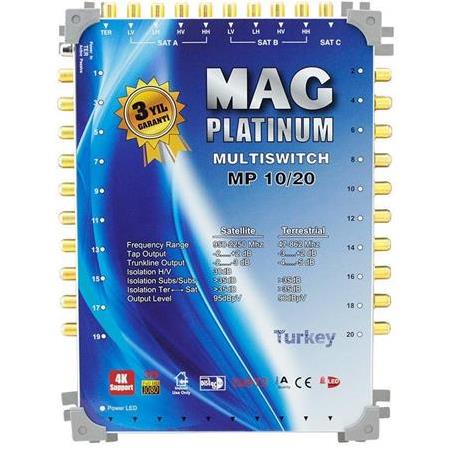 Mag Platinum 10-20 Sonlu Uydu Santrali