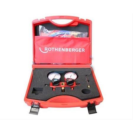 Rothenberger R410A-R22-R407C-R134A Çantalı Manifold Takımı 5 ad Hortumlu