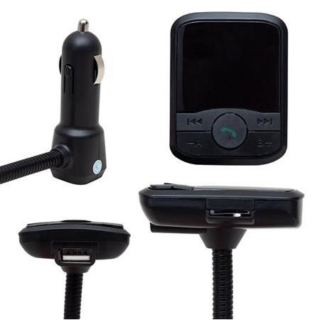 Hello Çift USB-SD-Aux-Mp3-Bluetooth Kumandalı FM Transmitter HL-19688