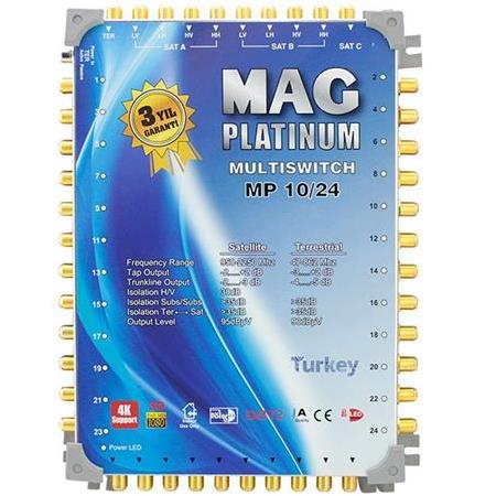 Mag Platinum 10-24 Kaskatlı Uydu Santrali