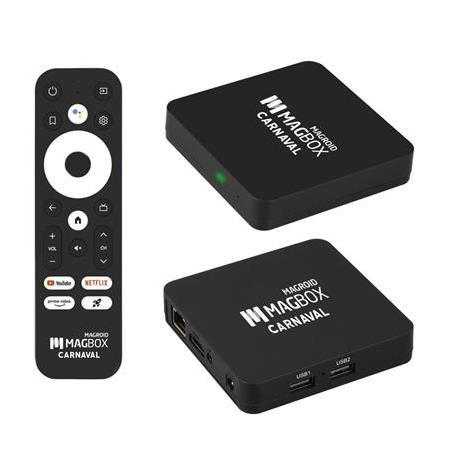 MAGBOX MAGROID CARNAVAL 2 GB RAM 16 GB HDD 4K ULTRA HD ANDROID BOX (ANDROID 14) (SES KOMUTLU KUMANDA