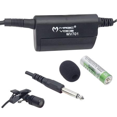 Magicvoice MV-701 Kablolu 600 Ohm Yaka Mikrofonu