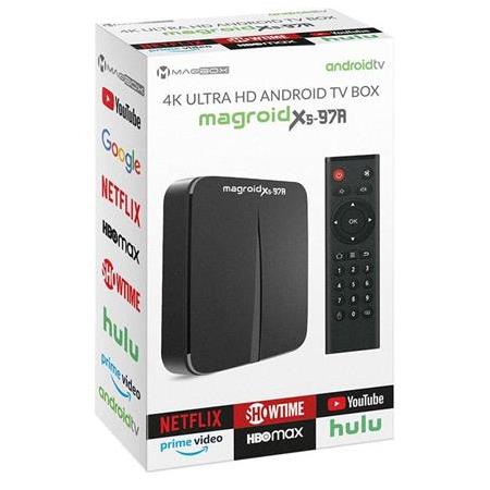 Magbox Magroid XS97 16GB HDD 2GB Ram Android 9.1 4K Ip Tv Box