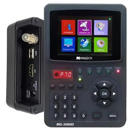 Magbox MG-368HD 3.5'' İnç Full HD LCD Ekranlı Görüntülü Dijital Uydu Yön Bulucu