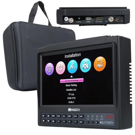 Magbox MG-717S/T+ Görüntülü Uydu Yön Bulucu + Kamera Test